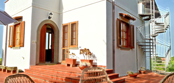 Villa in collina a Capo d'Orlando